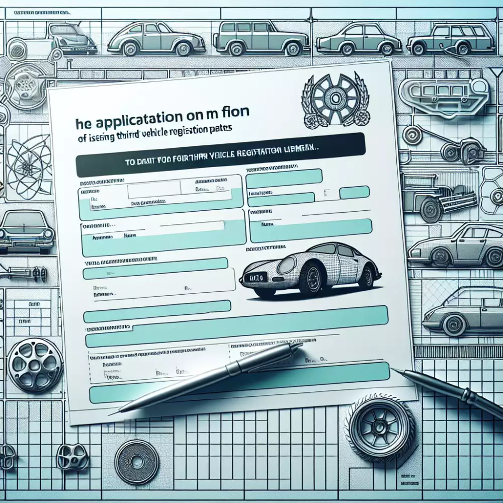 formulář na třetí spz