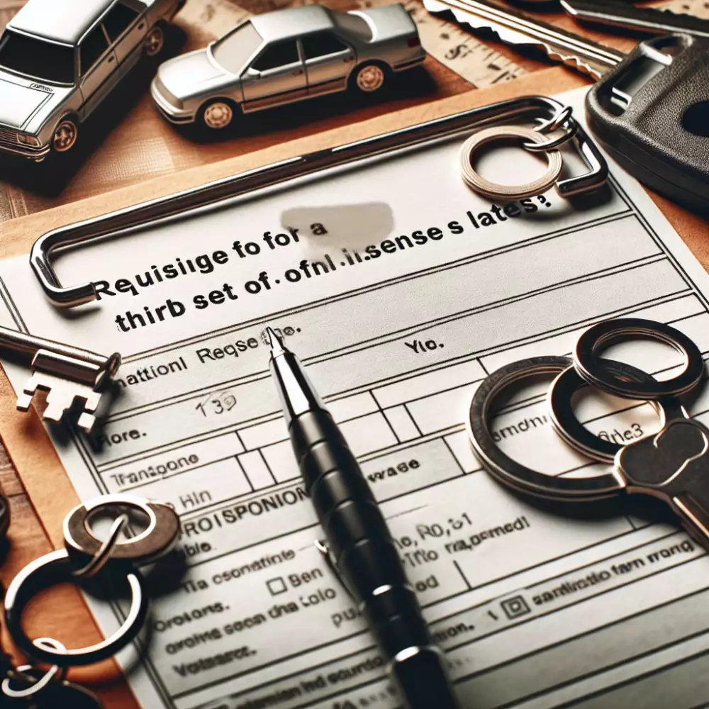 formulář na třetí spz